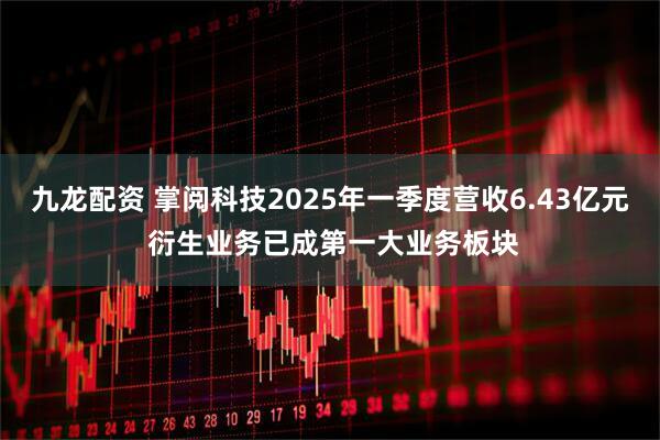 九龙配资 掌阅科技2025年一季度营收6.43亿元 衍生业务已成第一大业务板块